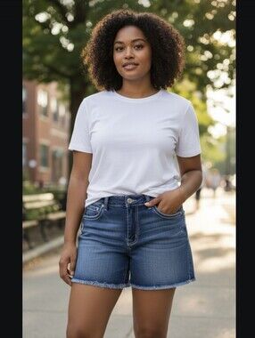 Evolve Denim New York Jean Shorts Sz 20